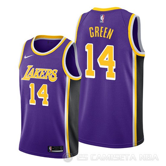 Camiseta Danny Green #14 Los Angeles Lakers Statement Violeta - Haga un click en la imagen para cerrar